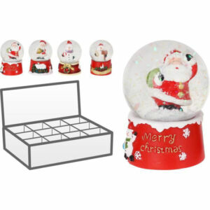 BOLA DE AGUA NAVIDAD 7cm SURTIDA