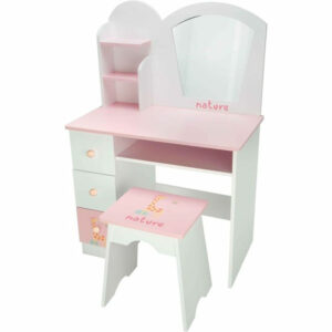 Tocador de madera natura Arias