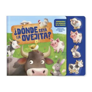 ¿DONDE ESTA LA OVEJITA?  PIEZAS DE MADERA