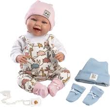 Muñeca Llorens 44 cm  Recién nacido/a Talo/Tala sonrisas 84481