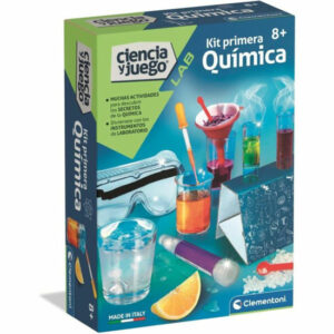 Kit primera química ciencia y juego lab clementoni