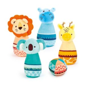 Juego de animales de tela Ludi