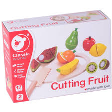 Set de cortar frutas Classic world