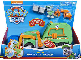 Camión de reciclaje Patrulla Canina Rocky reuse it truck