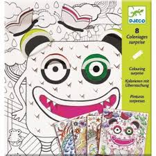 8 pinturas sorpresa djeco surtidas