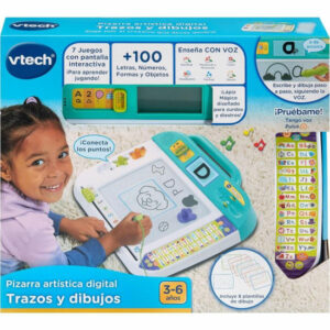 PIZARRA ARTISTICA DIGITAL TRAZOS Y DIBUJOS vtech