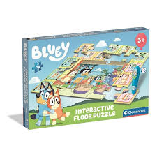 Puzzle alfombra interactivo Bluey clementoni