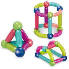 Magnetic sticks fun toy 62 pzas