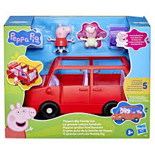 El gran auto de la familia de Peppa