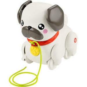 Pasea al perrito Pug fisher price