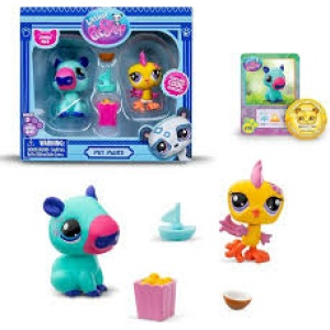 Littlest pet shop pack 2 pets surtidos