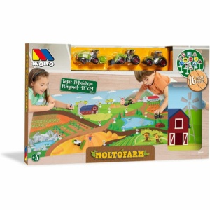 TAPIZ JUEGO GRANJA+TRACTOR molto