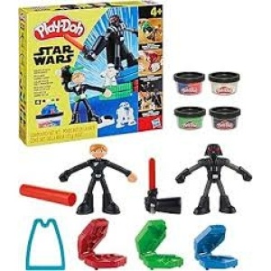 Play-doh Star Wars moldea y crea sables de luz