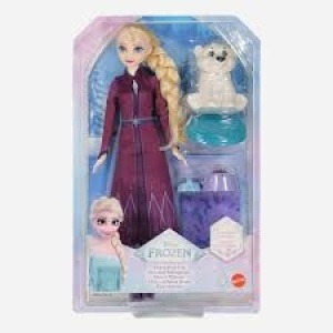 Frozen Elsa y cachorro de oso