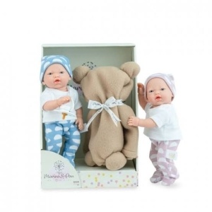 Muñecas Marina & Pau mini golosinas teddy twins