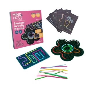Tablero de actividades sensoriales Flexihetti mind & move