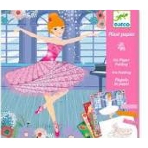Plegado de papel djeco bailarinas