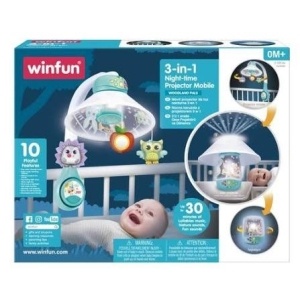 Movil proyector de luz nocturna 3 en 1 Winfun