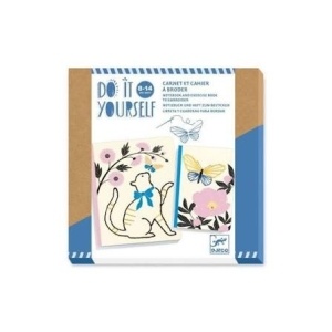 Libreta y cuaderno para bordar do it yourself djeco