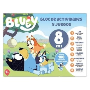 Bloc de actividades y juegos Bluey