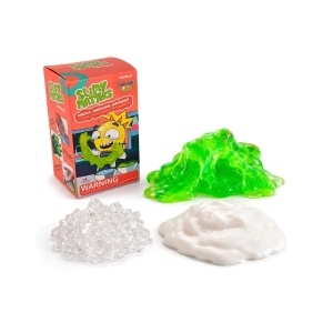Experimentos rápidos para niños Slimy Matters o snow and flow