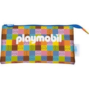 Estuche portatodo escolar dohe Playmobil unite as one