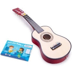 Guitarra de madera de juguete woet by New classic toys