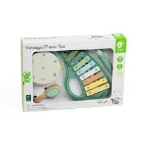 Set de música vintage classic world