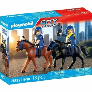 ESCUADRON POLICIAL A CABALLO playmobil 71877