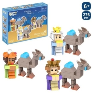 BLOQUES 3 REYES MAGOS Y 3 CAMELLOS
