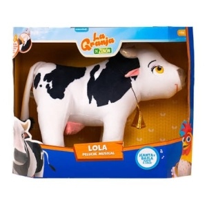 Lola peluche musical La granja de Zenón bandai