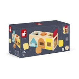 Caja con formas geométricas Janod